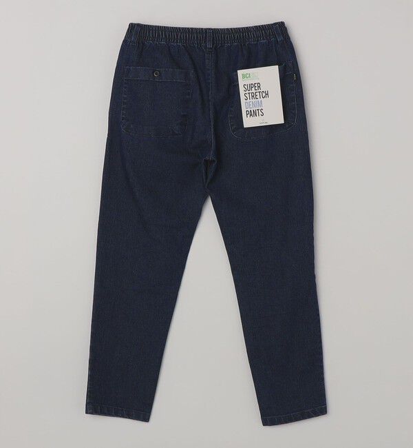 SHIPS any「SHIPS any:〈洗濯機可能〉スーパー ストレッチ スリム テーパード イージー デニム◆」|デニム|