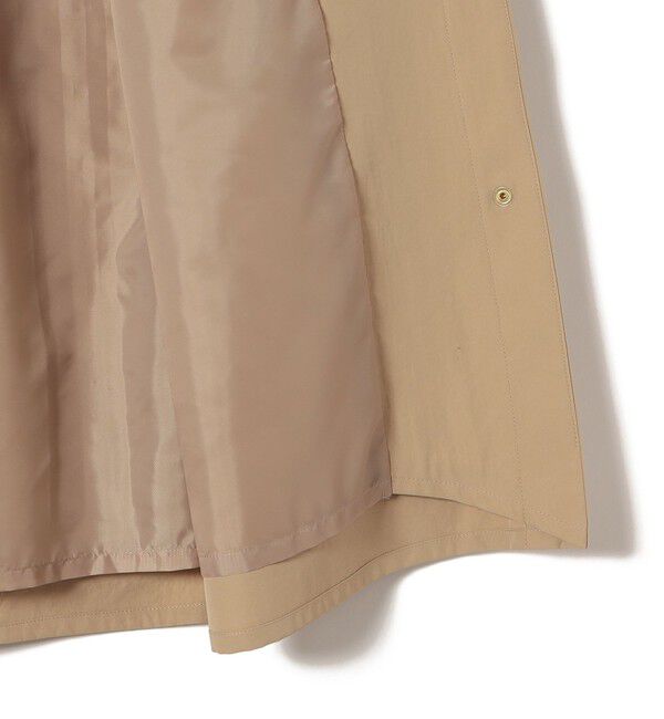 SHIPS Colors 「SHIPS Colors:〈手洗い可能〉ツイル ノーカラー タック コート◇」|ノーカラーコート|