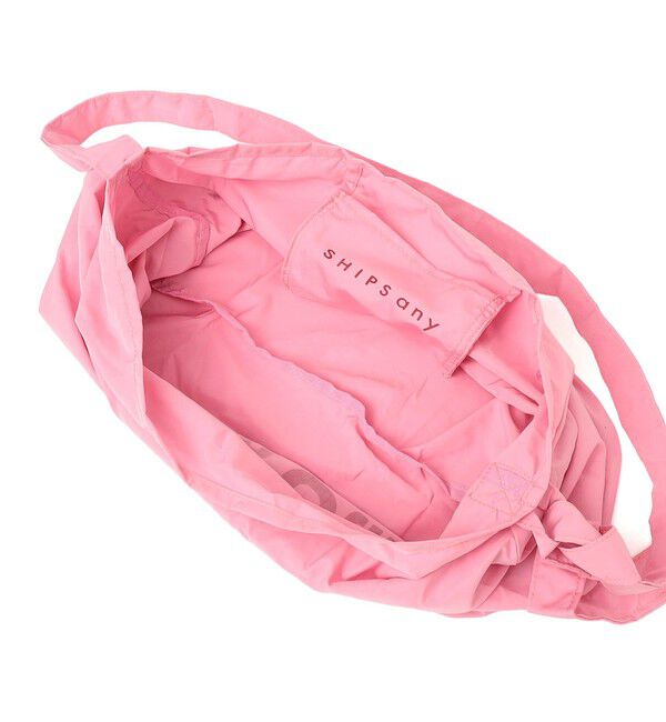 SHIPS any「SHIPS any:〈撥水加工/手洗い可能〉A4 ワンショルダー エコバッグ」|エコバッグ|