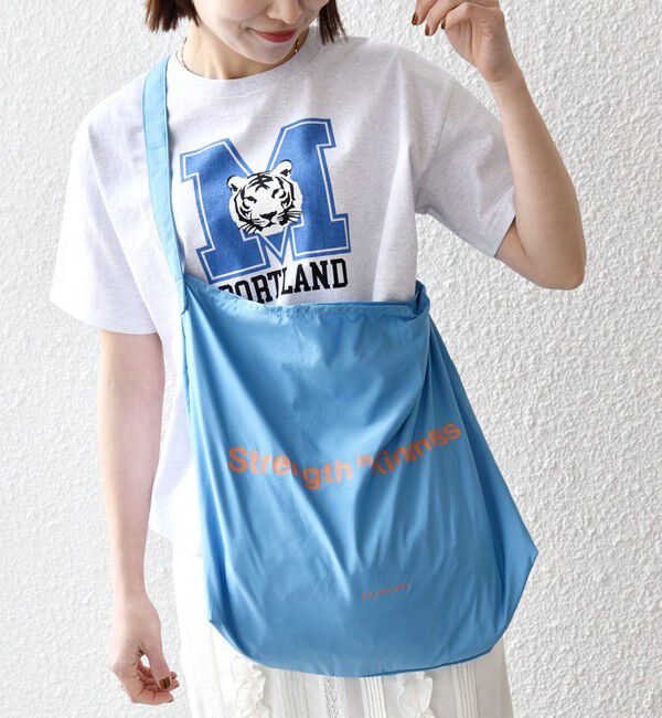 SHIPS any「SHIPS any:〈撥水加工/手洗い可能〉A4 ワンショルダー エコバッグ」|エコバッグ|