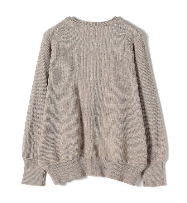 SHIPS Colors 「SHIPS Colors:〈手洗い可能〉ペーパー ライク ヘンリーネック 2WAY ニット◆」|ニット・セーター|