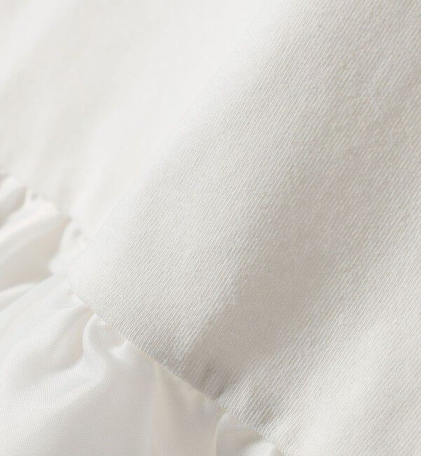 SHIPS any「《予約》SHIPS any:〈多機能/洗濯機可能〉マルチファンクション ドッキング ヘム コンパクト TEE」|Tシャツ・カットソー|