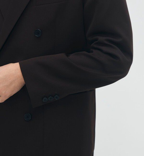 CABaN「CABaN ライトウールギャバジン ダブルブレストジャケット」|テーラードジャケット|