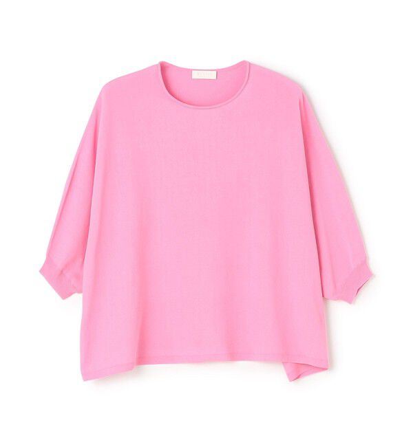 Ballsey「サスティナブルコットンナイロン ワイドプルオーバー」|ニット・セーター|33 ピンク