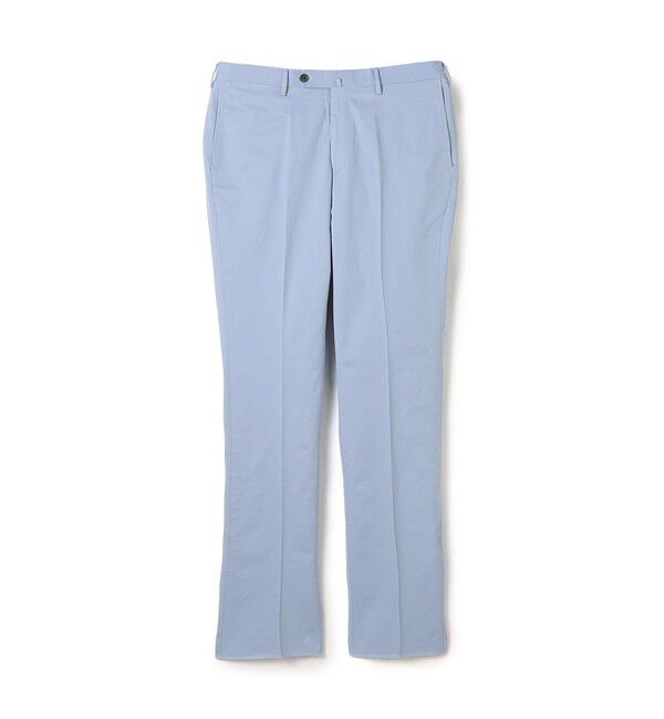 TOMORROWLAND MENS「アイスコットンチノ スリムパンツ」|チノ|63 ライトブルー