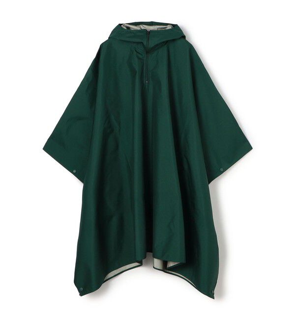 TOMORROWLAND HOME「KEIMEN poncho」|レインコート|55 ダークグリーン