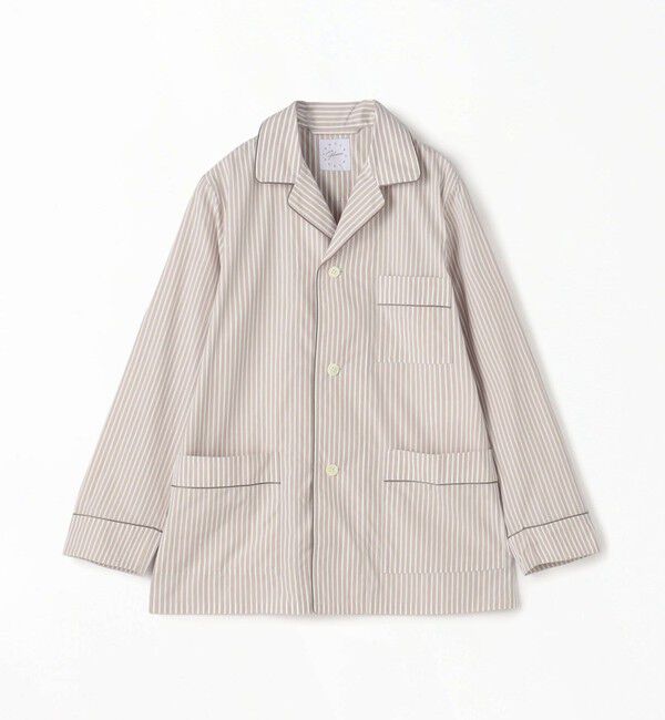 TOMORROWLAND HOME「GALERIE VIE&times;TOMORROWLAND HOME コットンブロードストライプ パジャマ（ウィメンズ）」|ルームウェア|