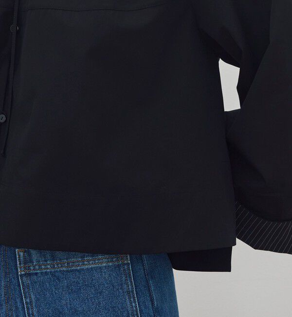 DES PRES「コットンタイプライター バルジングブラウス」|シャツ・ブラウス|