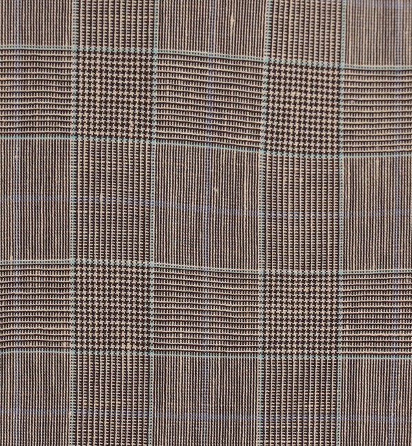 TOMORROWLAND collection「ブラウニーグレンチェック ダブルブレストジャケット」|テーラードジャケット|