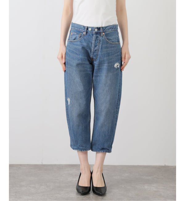  「《追加2》テーパードデニム5ポケットパンツ」|デニム|