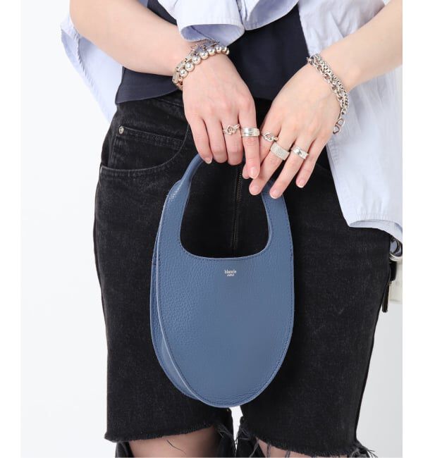  「【blancle/ ブランクレ】S.LEATHER OVAL TOTE limited」|ハンドバッグ|