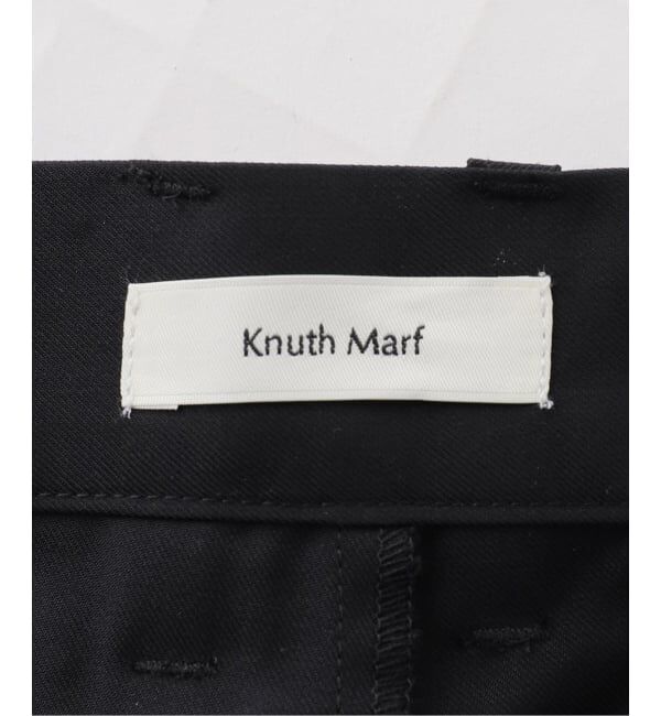 JOINT WORKS「Knuth Marf/クヌースマーフ high-boot detail pants」|スラックス|