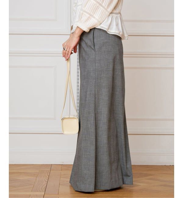 IENA LA BOUCLE「IENA LA BOUCLE Iラインスカート」|スカート|