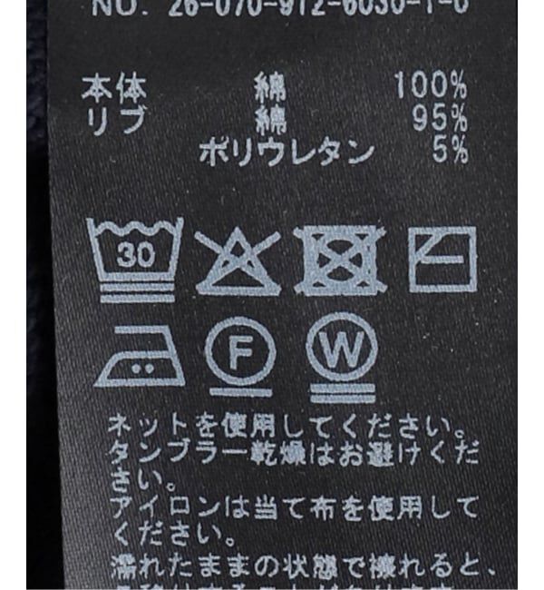 SLOBE IENA「Characteristic ロゴスウェット」|スウェット・ジャージ|