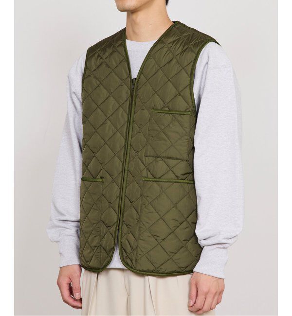 EDIFICE「Barbour for MARKAWARE & EDIFICE 別注 QUILTING VEST」|ダウン|