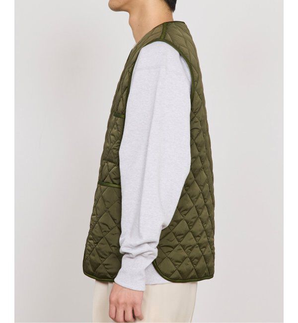 EDIFICE「Barbour for MARKAWARE & EDIFICE 別注 QUILTING VEST」|ダウン|