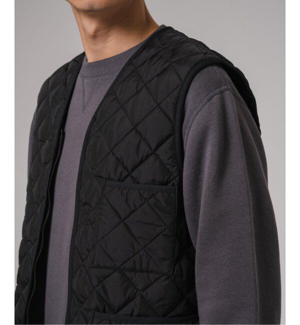 EDIFICE「Barbour for MARKAWARE & EDIFICE 別注 QUILTING VEST」|ダウン|