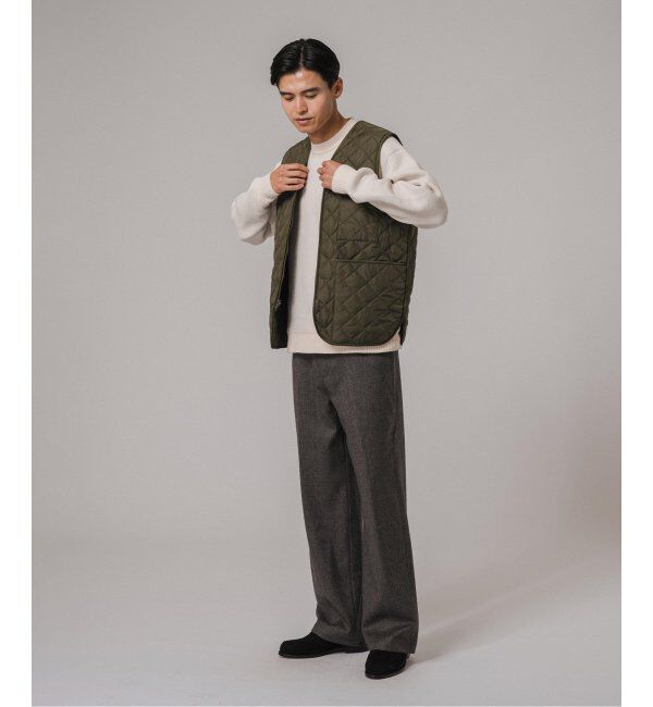 EDIFICE「Barbour for MARKAWARE & EDIFICE 別注 QUILTING VEST」|ダウン|