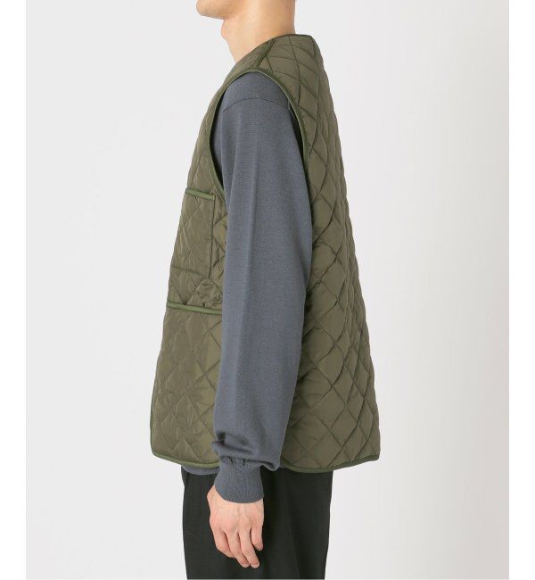 EDIFICE「Barbour for MARKAWARE & EDIFICE 別注 QUILTING VEST」|ダウン|