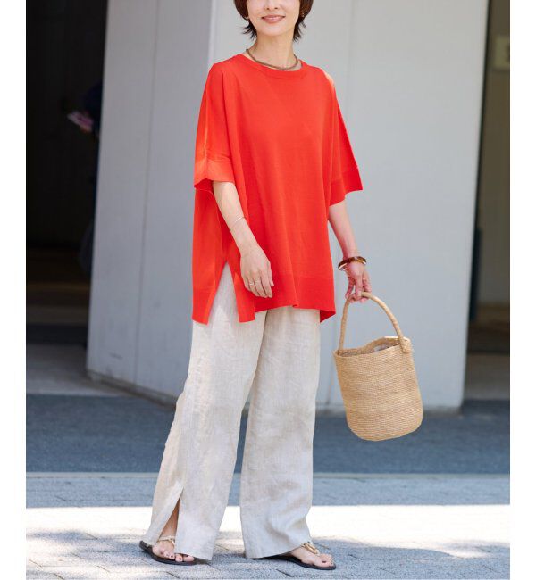 JOURNAL STANDARD relume「《追加》麻スリットイージーパンツ」|その他|