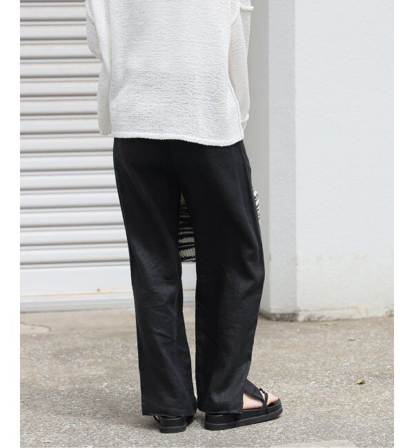 JOURNAL STANDARD relume「《追加》麻スリットイージーパンツ」|その他|