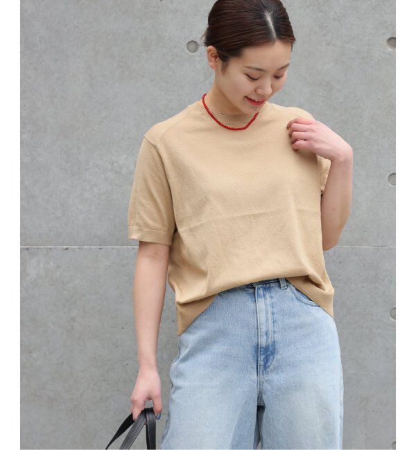 JOURNAL STANDARD relume「【MULTI FUNC+】UVカット / 接触冷感 / ドライタッチプルオーバー」|ニット・セーター|ベージュ