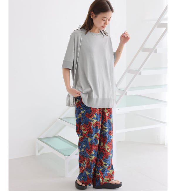 JOURNAL STANDARD relume「《追加2》接触冷感 / ウォッシャブルクールポンチョプルオーバー」|ニット・セーター|