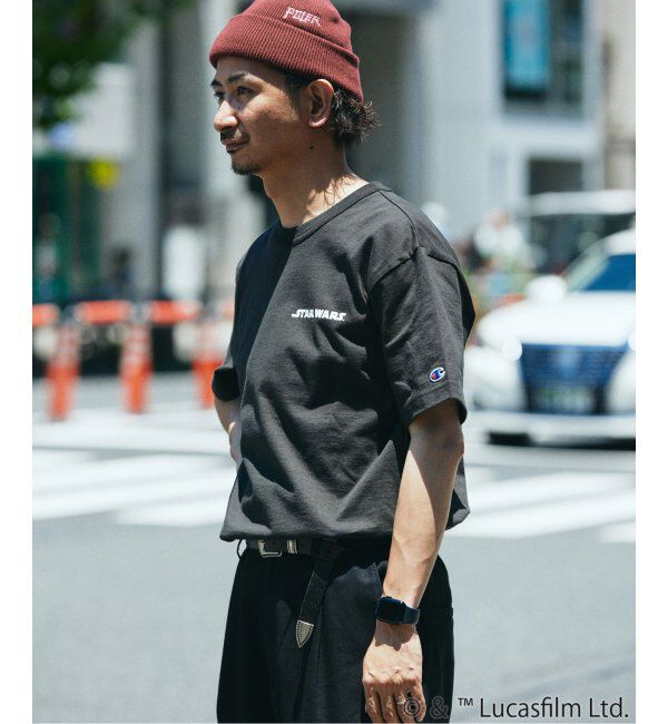 JOURNAL STANDARD relume「【スター・ウォーズ】&times; CHAMPION 別注 T1011 プリントTシャツ」|Tシャツ・カットソー|