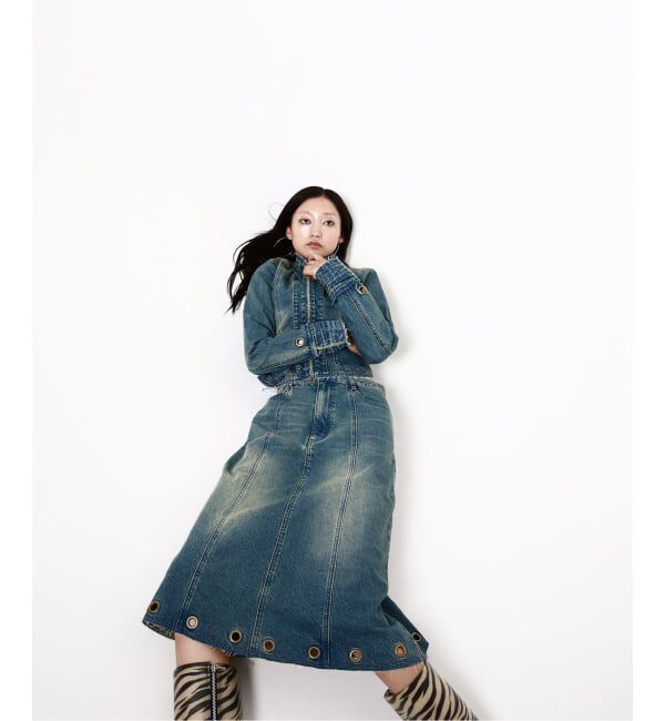 Oriens JOURNAL STANDARD「アイレットデニムスカート」|スカート|