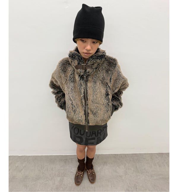 Oriens JOURNAL STANDARD「ストライプロゴミニスカート」|スカート|