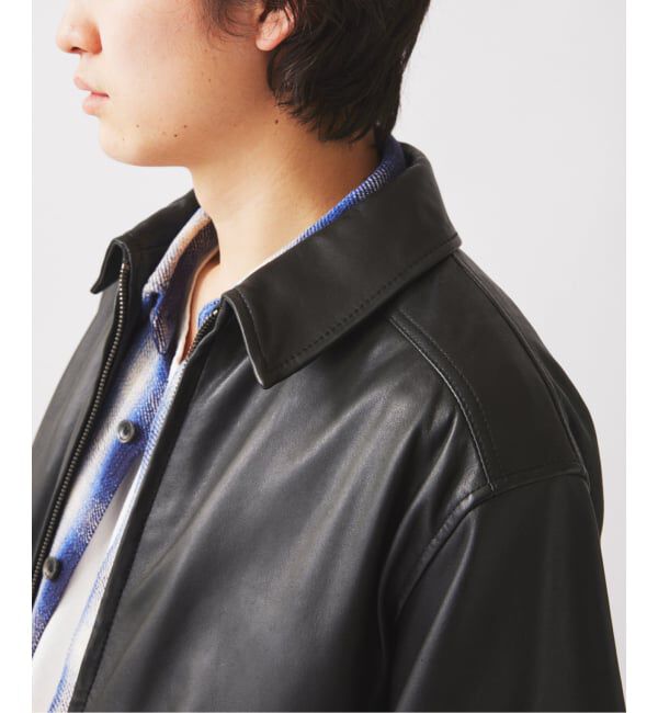 JOURNAL STANDARD relume「ラムレザー ジップジャケット」|ライダースジャケット|