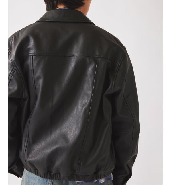 JOURNAL STANDARD relume「ラムレザー ジップジャケット」|ライダースジャケット|
