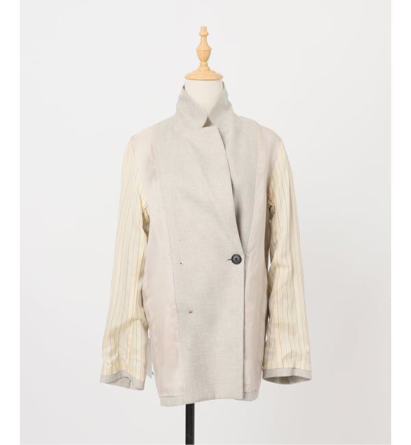 journal standard L'essage「《セットアップ可》アイアスダブルブレステッドジャケット」|テーラードジャケット|