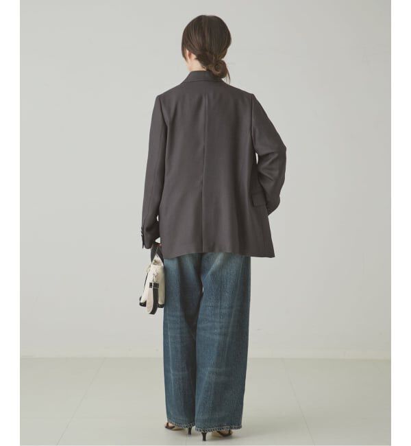 journal standard L'essage「《セットアップ可》アイアスダブルブレステッドジャケット」|テーラードジャケット|