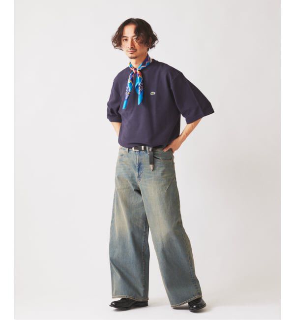 JOURNAL STANDARD relume「スモーキーデニム 11oz ワイド エンジニアド パンツ」|デニム|