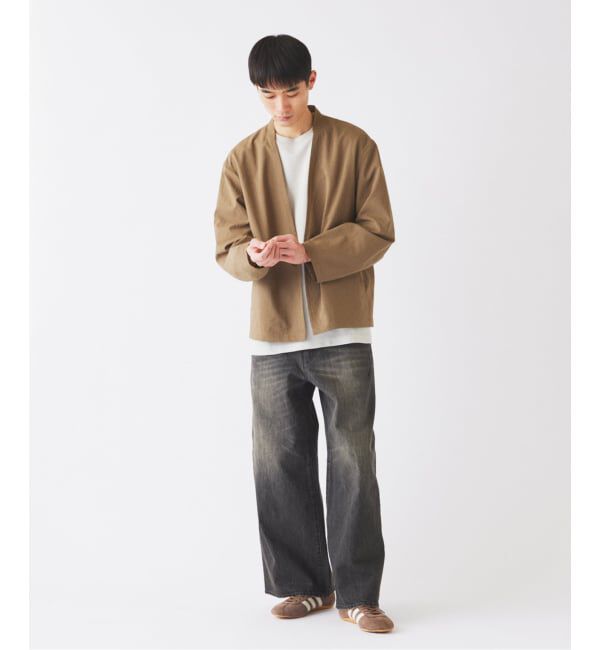 JOURNAL STANDARD relume「スモーキーデニム 11oz ワイド エンジニアド パンツ」|デニム|