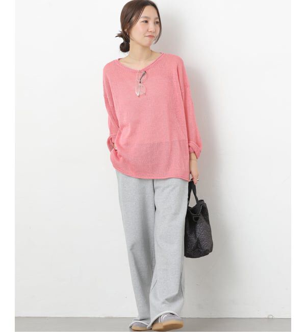 JOURNAL STANDARD relume「《追加 / 新色》PEリネンルーズプルオーバー」|ニット・セーター|