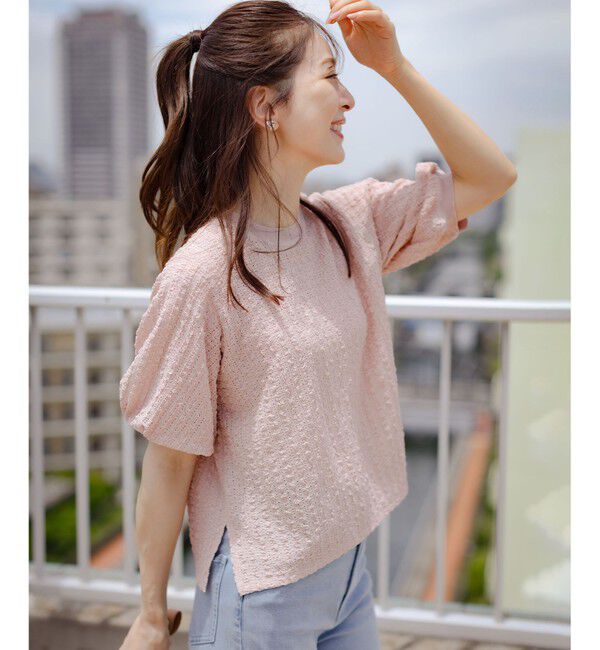 組曲「レーシージャージーニットライク カットソー」|Tシャツ・カットソー|