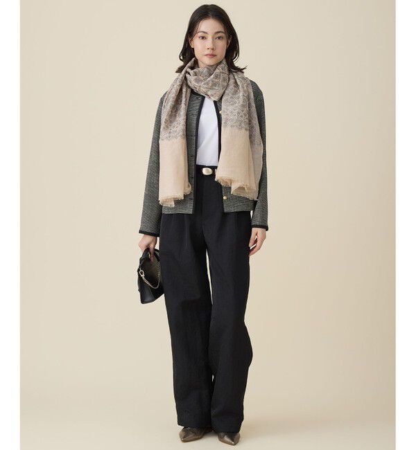 自由区「【カタログ掲載】ライトカラミノーカラー ジャケット」|ノーカラージャケット|