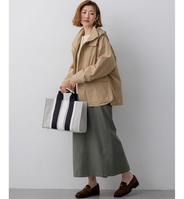 23区「スラブツイルストレッチ Iライン スカート」|スカート|