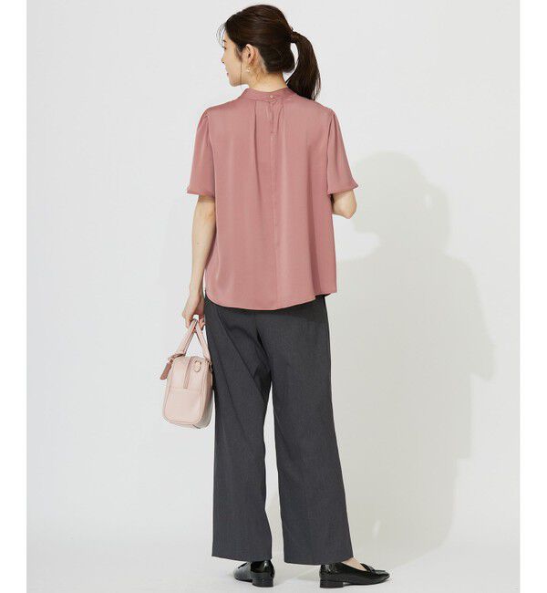 ANY SIS「【洗える】4WAY半袖 ボウブラウス」|シャツ・ブラウス|