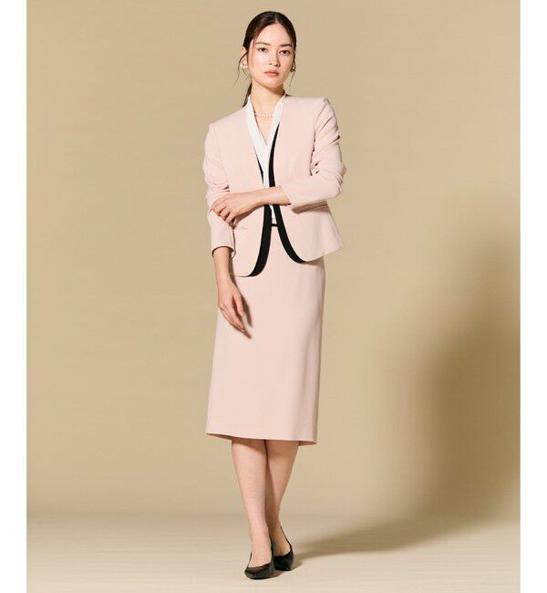 BEIGE,「OLIVE / カシュクールフレンチスリーブブラウス」|シャツ・ブラウス|