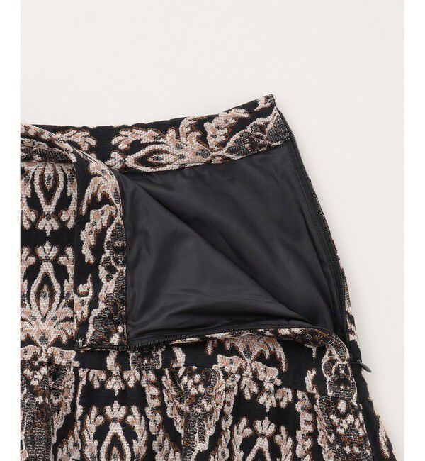 GRACE CONTINENTAL「オーナメントジャガードスカート」|スカート|