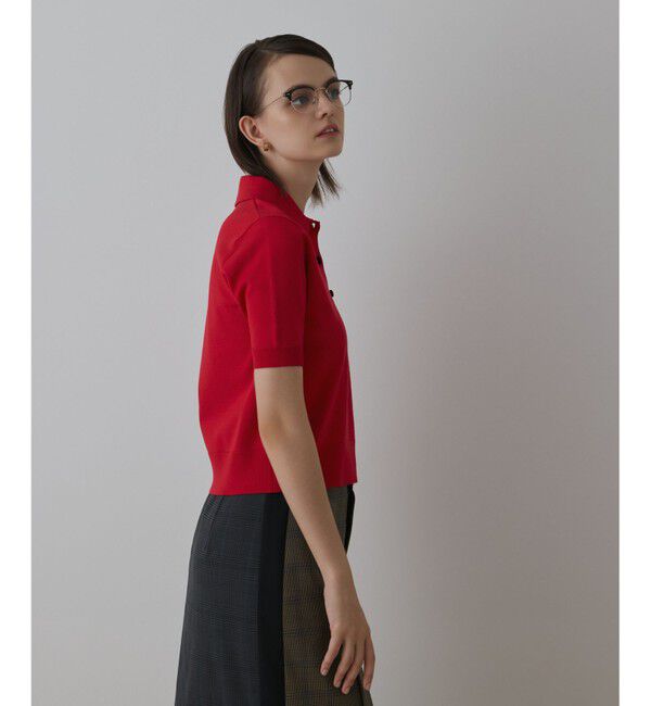 Diagram「バイカラーポロニットトップ」|その他|