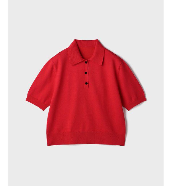 Diagram「バイカラーポロニットトップ」|その他|