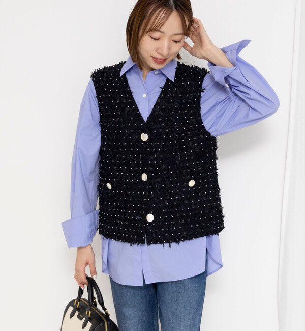 NOLLEY'S「45th limited editionフラッグカラミジレ」|ベスト・ジレ|