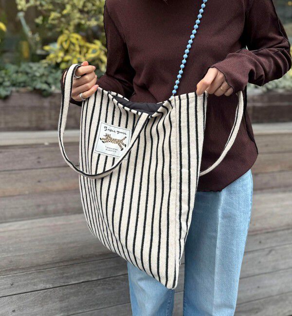 grace grace「【grace grace/グラスグラス】グラスケパイルバッグ-M」|トートバッグ|