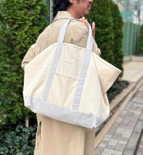 NOLLEY'S goodman「クジラキャンバストートバッグ」|トートバッグ|