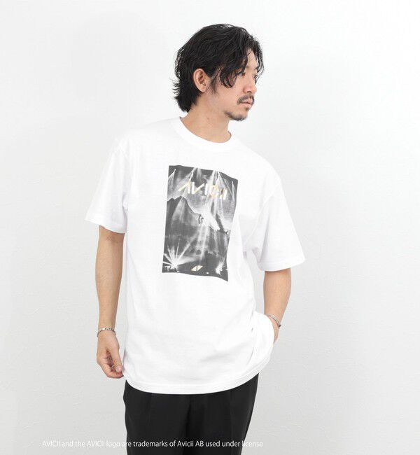 NOLLEY'S goodman「【GOOD ROCK SPEED】AVICII アーティスト プリントTシャツ 26SS」|Tシャツ・カットソー|