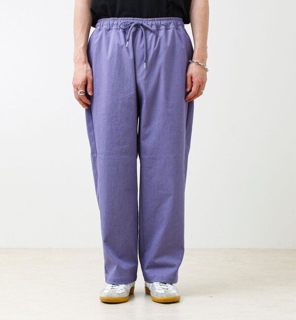 GLOSTER「【色で選べる/ユニセックス対応】GOODNESS イージーパンツ」|チノ|